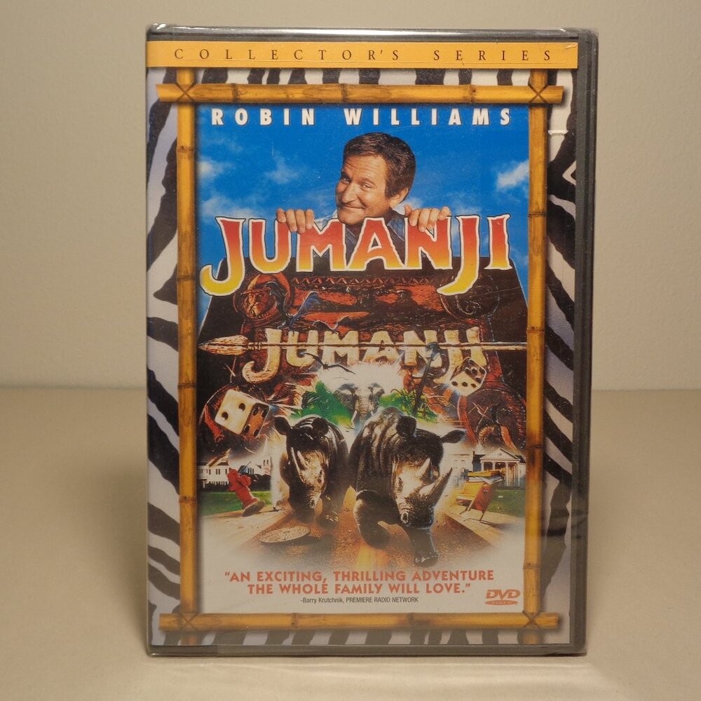 JUMANJI New DVD / Collector's Series / Special Features